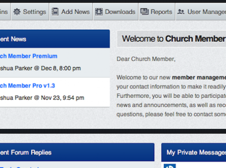 Church Member Premium is a church management system that allows you to keep a database of your users as well as the ability to run ad-hoc reports.