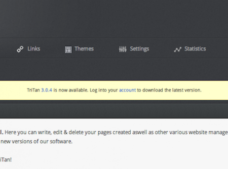 TriTan CMS Dashboard